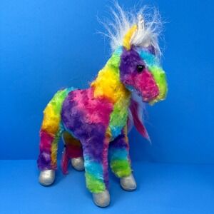 Douglas Plush‎ Unicorn Hose Plush mythical Fantacy Stuffed Animal Tie Dye